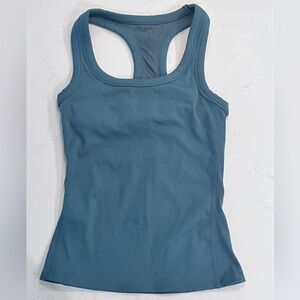 ALO Yoga Teal Tank Top